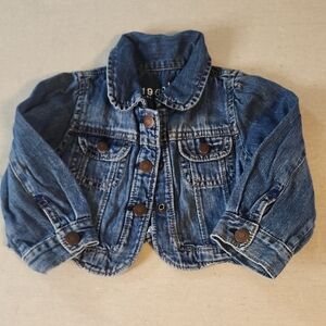 GAP Kids Classic Denim Jacket with Button Details